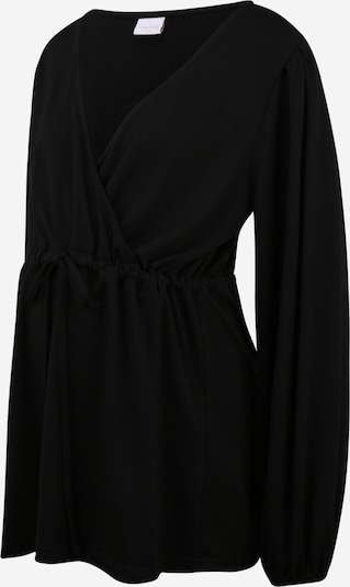 Mamalicious Curve Shirt 'MLPICAS TESS' in schwarz, Produktansicht