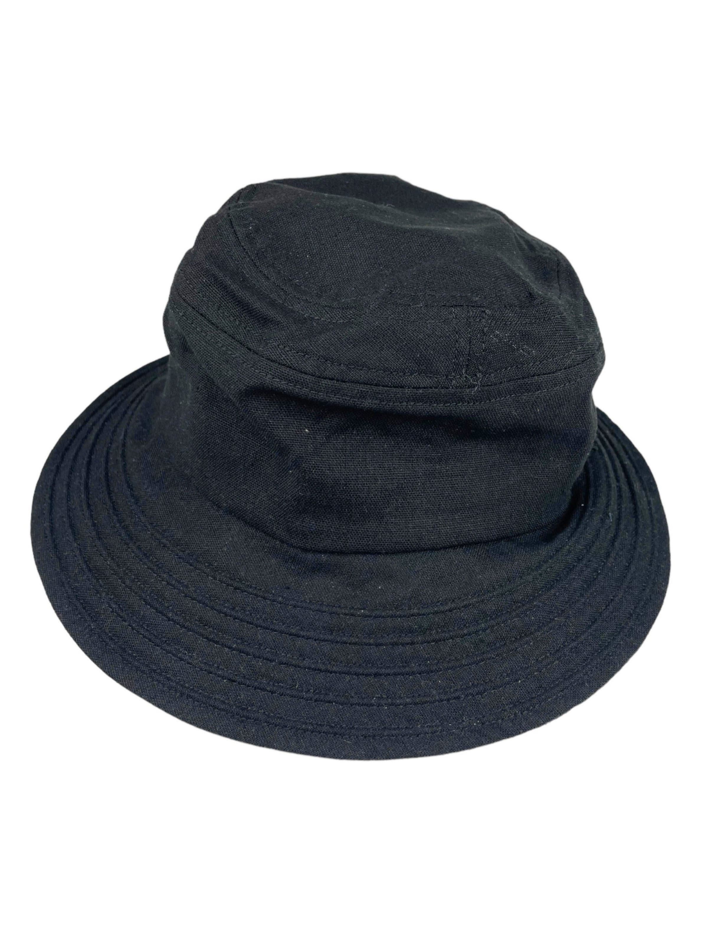 Kumixi Cap 'Sommerhut'‌‌‌‌‌‌ in Schwarz: Vorderseite