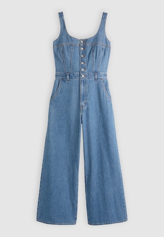 LEVI'S ® Wide leg Jumpsuit 'AUDRA' i blå: framsida