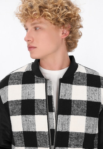 MO - Chaqueta de entretiempo en negro