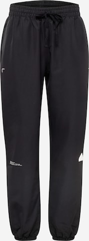 ADIDAS SPORTSWEAR - Pantalón deportivo en negro: frente