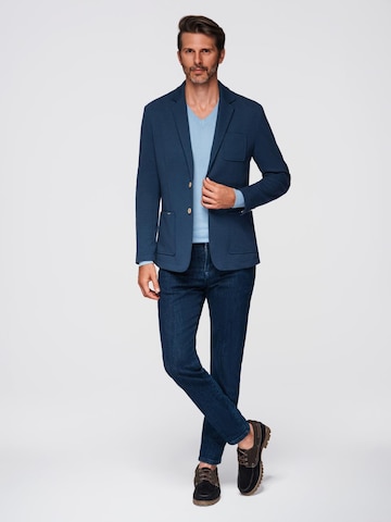 Ombre Regular fit Colbert '0101' in Blauw