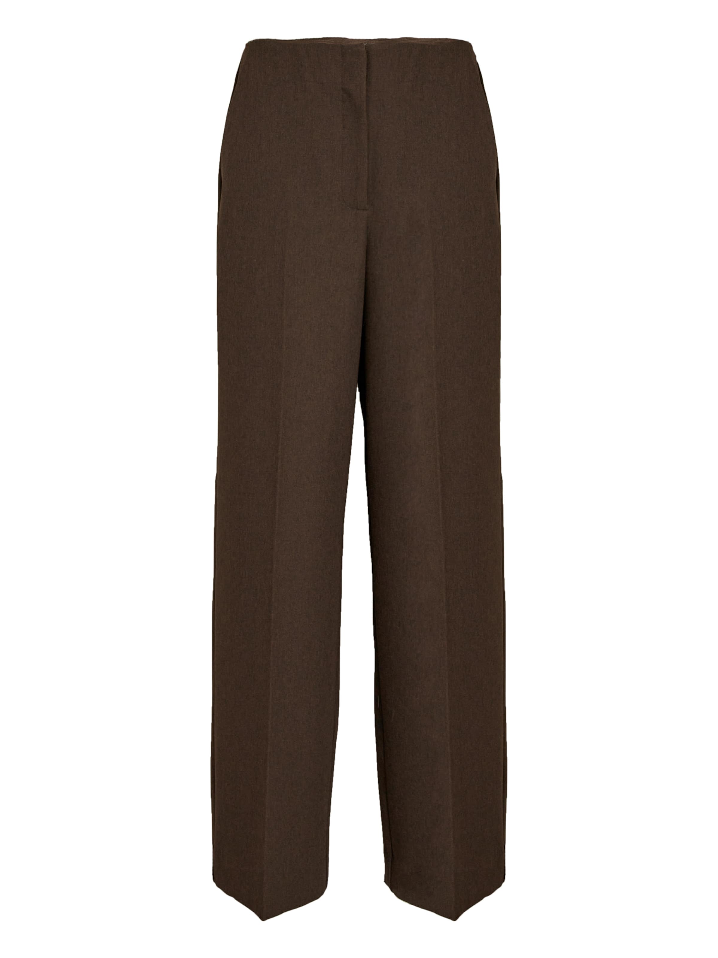 Peppercorn - Pierna ancha Pantalón 'Gaia' en marrón: frente