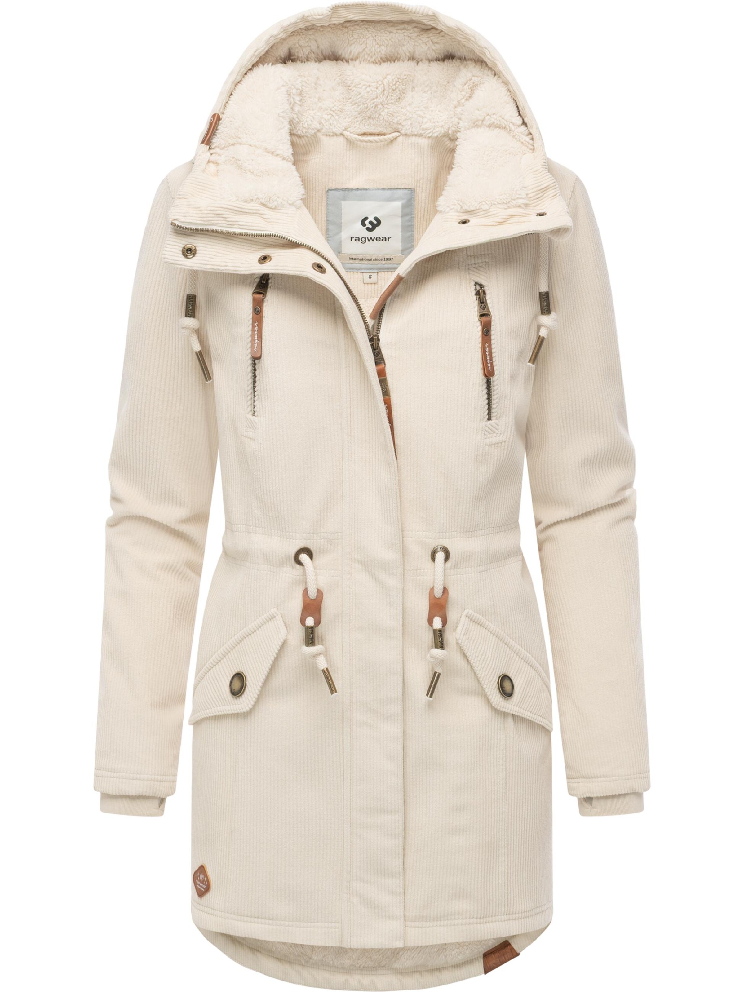 Ragwear Зимна парка 'Ellsie Cordy' в бежово