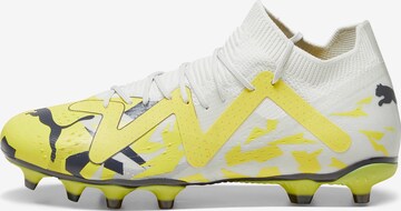 Chaussure de foot 'Future Match' PUMA en jaune : devant