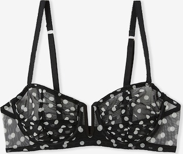 ETAM Balconette BH in Schwarz: Vorderseite