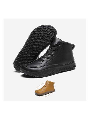 DOTALES Schnürstiefel 'DOTALES - Haven Barfußschuhe'‌‌‌‌ in Schwarz