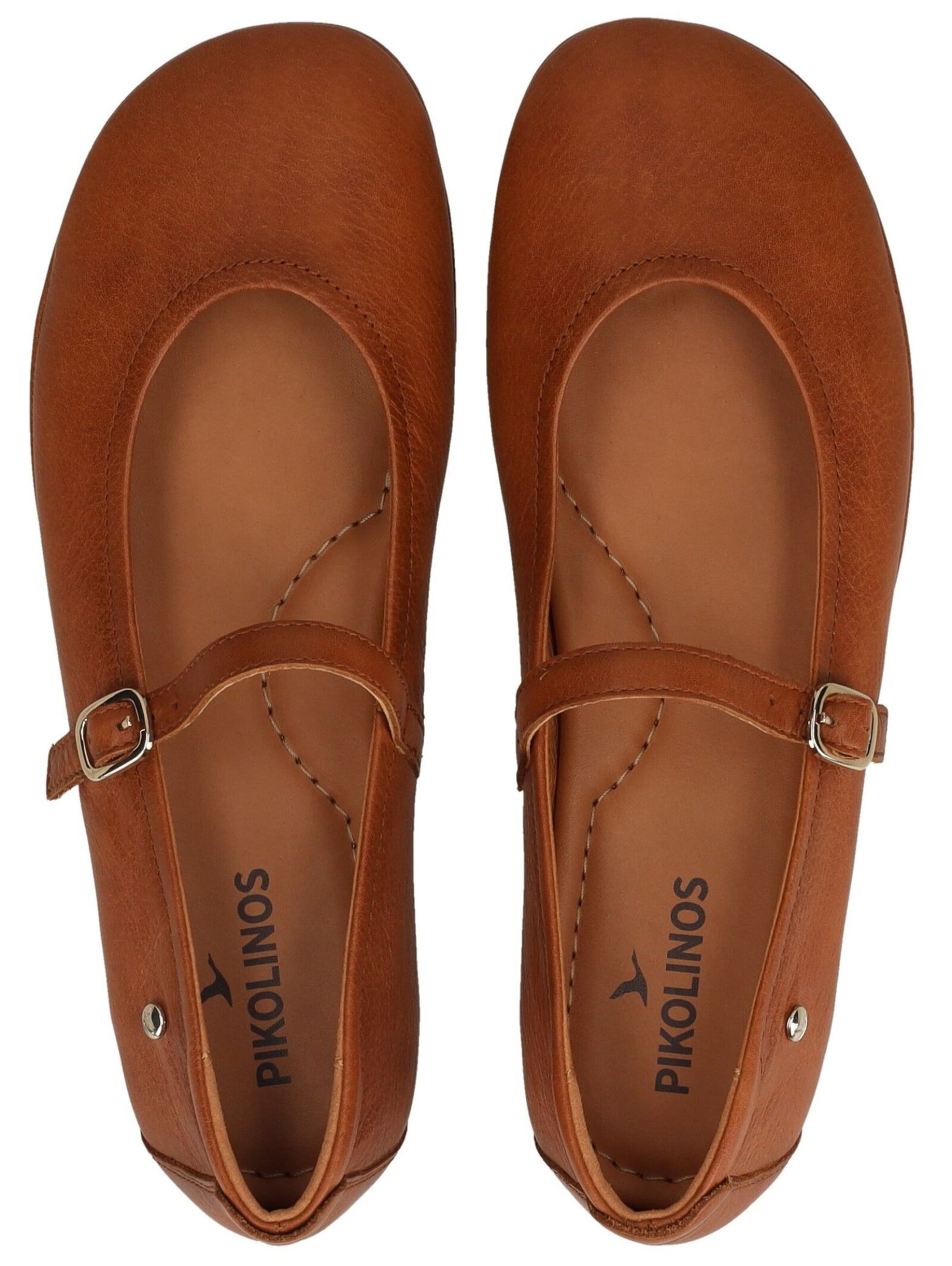 Ballerina con cinturino di PIKOLINOS in marrone