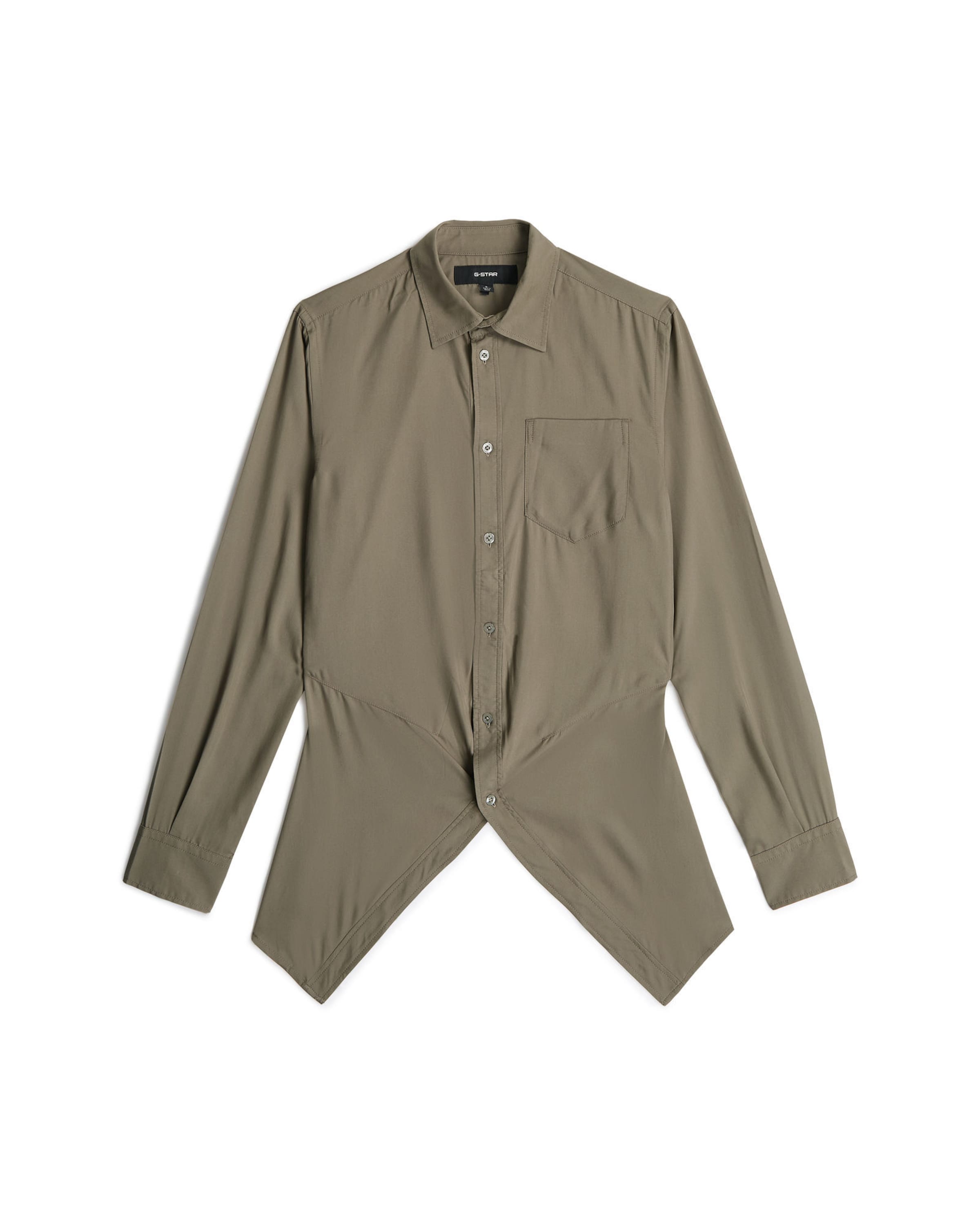 G-STAR Blouse 'Slim Kick Long Sleeve Shirt' in Light brown, Item view