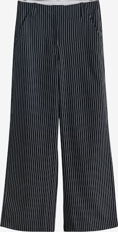 juoda Next Plačios klešnės „Chino“ stiliaus kelnės: priekis