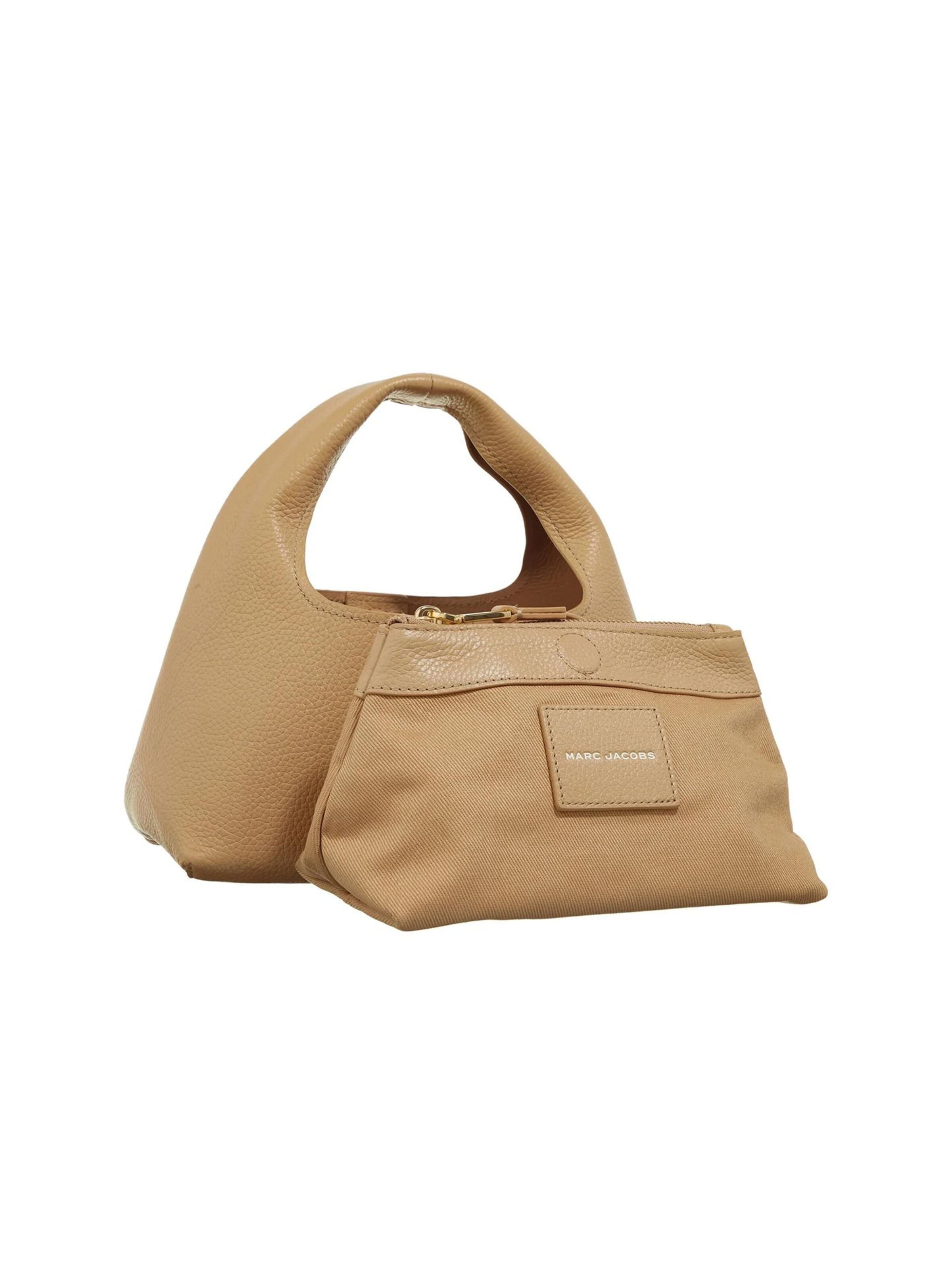 Marc Jacobs - Bolso de mano 'The Mini Sack 24x13x14 cm' en beige