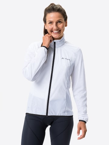 VAUDE Athletic Jacket 'Matera' in White: front