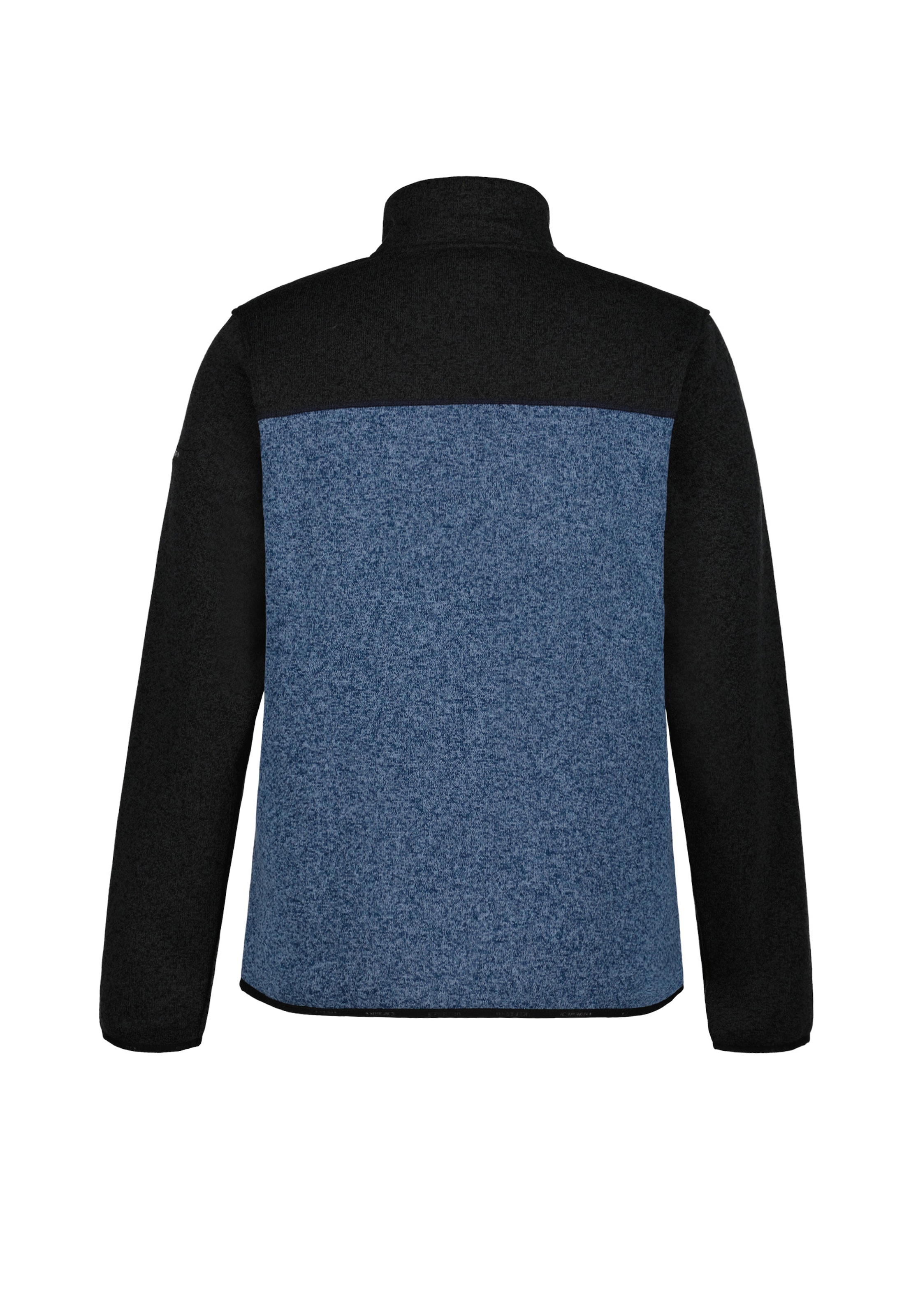 ICEPEAK Athletic Fleece Jacket in Blue: front