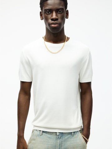 Pull-over Pull&Bear en blanc