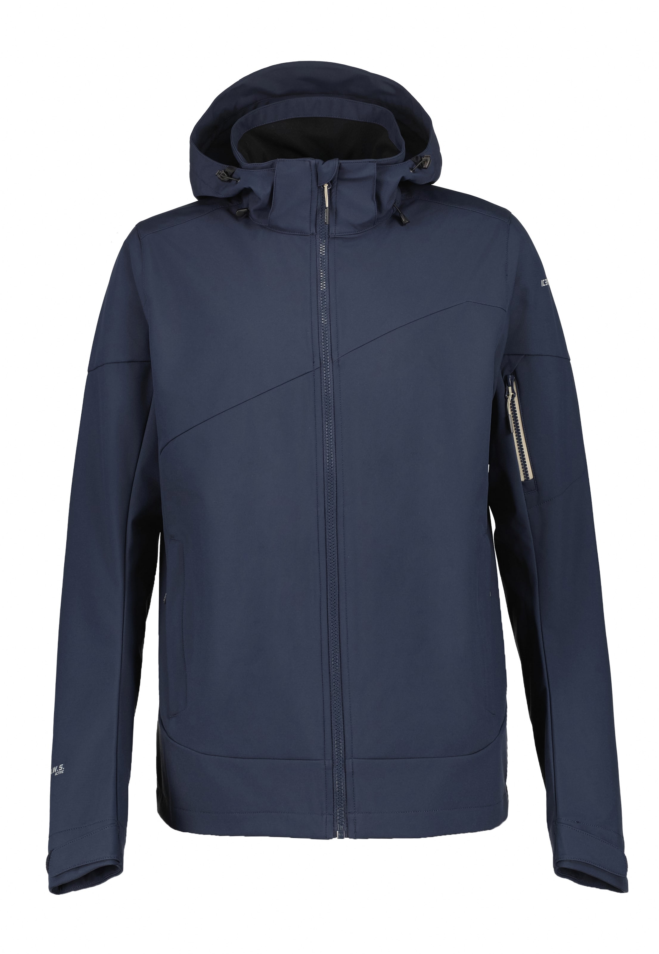 ICEPEAK Outdoorjacke 'Barmstedt' in Blau: Vorderseite
