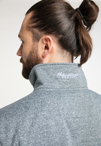 Schmuddelwedda Fleece Jacket in Grey