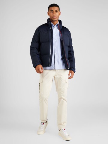 TOMMY HILFIGER Regular Fit Hemd in Blau