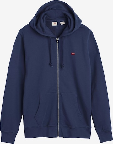 LEVI'S ® Sweatjacke in Blau: Vorderseite