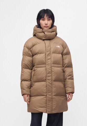 THE NORTH FACE Winter parka in Brown: front