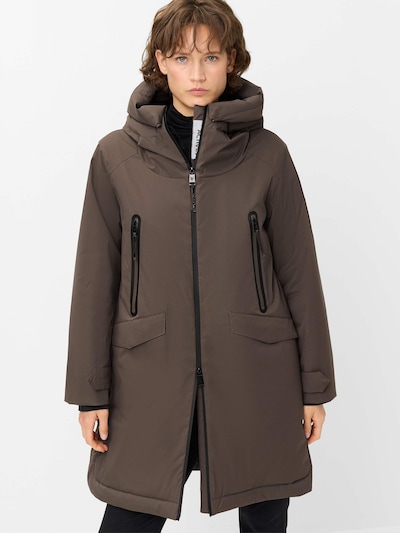 Fuchs Schmitt Wintermantel 'Kurzmantel Eastbourne'‌‌‌‌‌‌ in S in dunkelbraun, Produktansicht