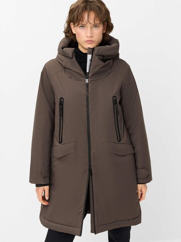 Fuchs Schmitt Wintermantel 'Kurzmantel Eastbourne'‌‌‌‌‌‌ in Braun: Vorderseite