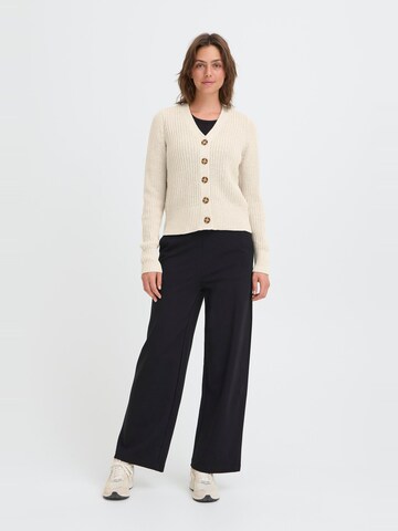 Oxmo Gebreid vest ' OXFKANNA ' in Beige