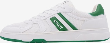 Baskets basses 'Casca' Deeluxe en blanc : devant