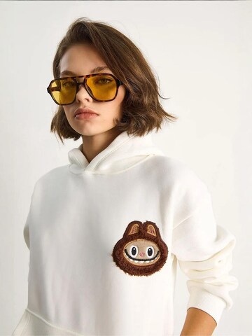 Bianco Lucci Sweatshirt in Beige
