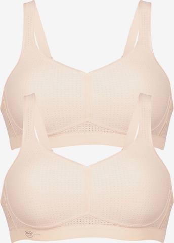 ANITA Bustier BH 'Performance' in Beige: Vorderseite