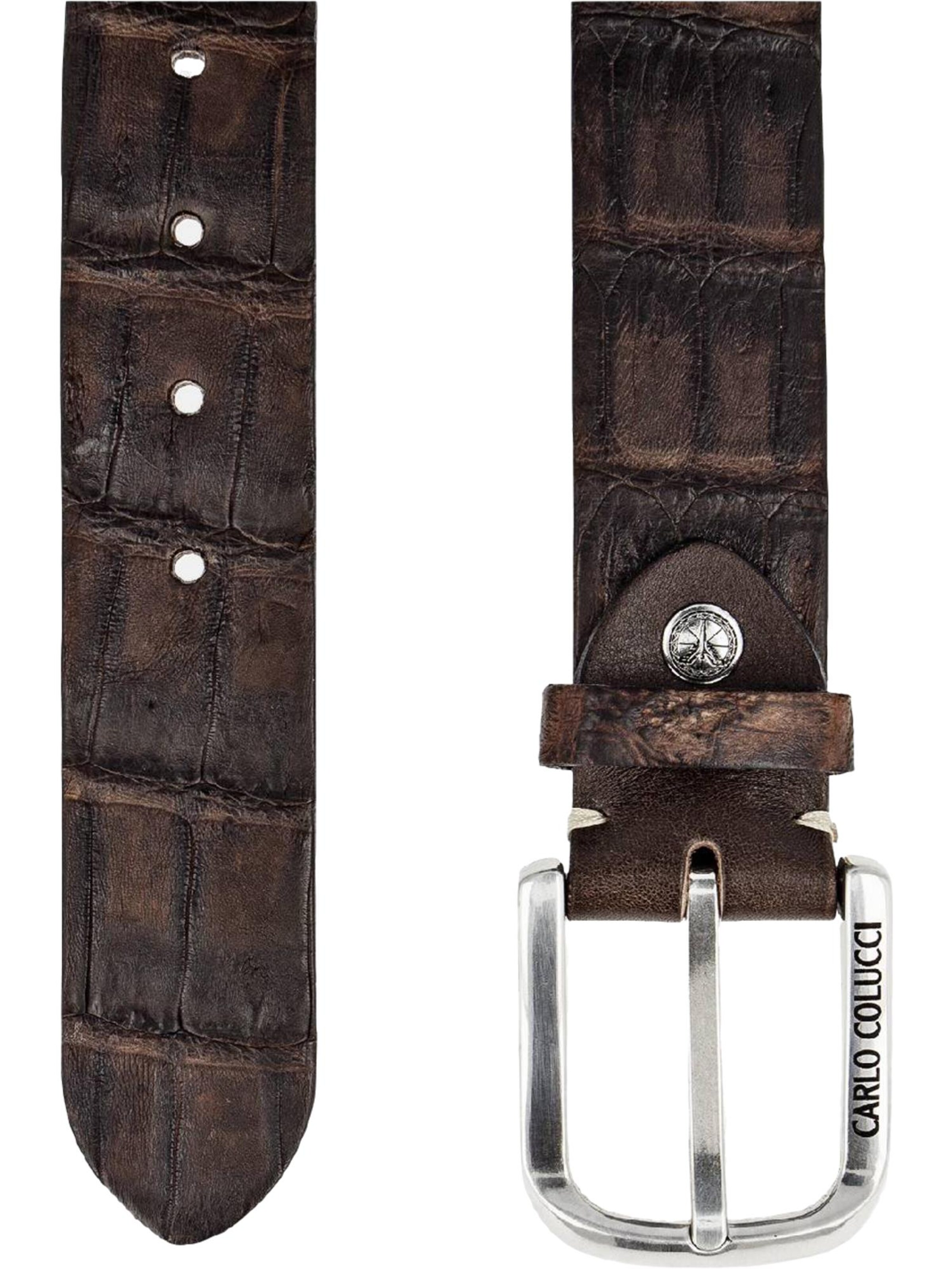 Carlo Colucci Belt ' Ciaghi ' in Brown
