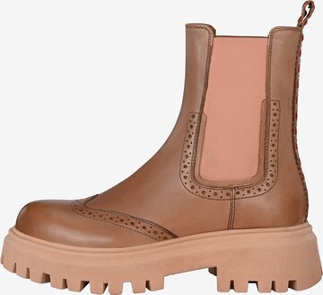 Crickit Chelsea Boots 'LINDA' in Braun