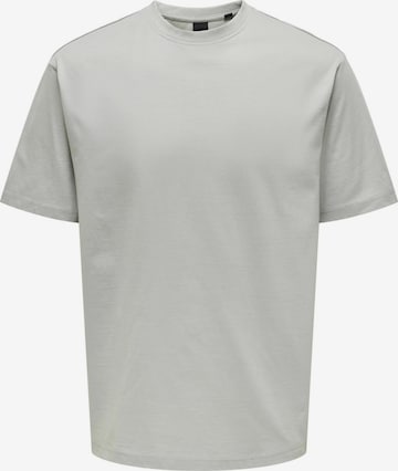 ONLY Shirt in Beige: voorkant