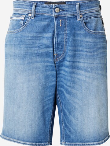 REPLAY Regular Jeans 'GROVER' in Blauw: voorkant