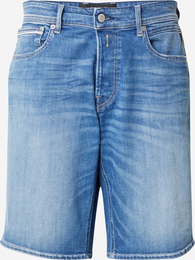 REPLAY Jeans 'GROVER' i blue denim / cognac, Produktvisning