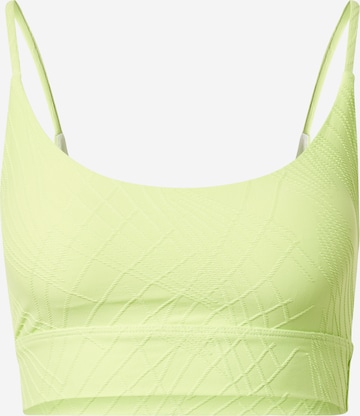 Reggiseno sportivo di Onzie in verde: frontale