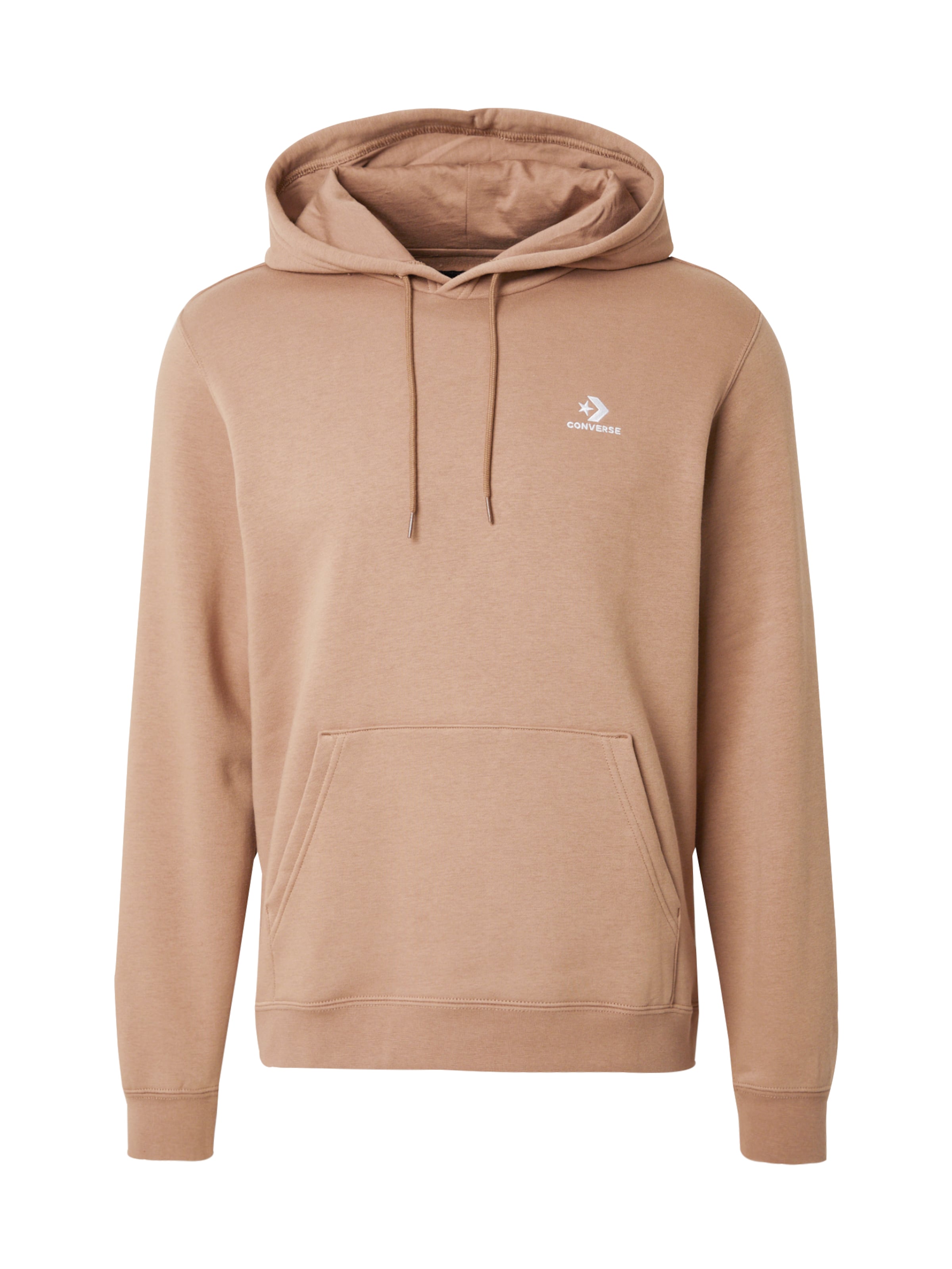 CONVERSE Tréning póló 'Star Chev' - barna: elől