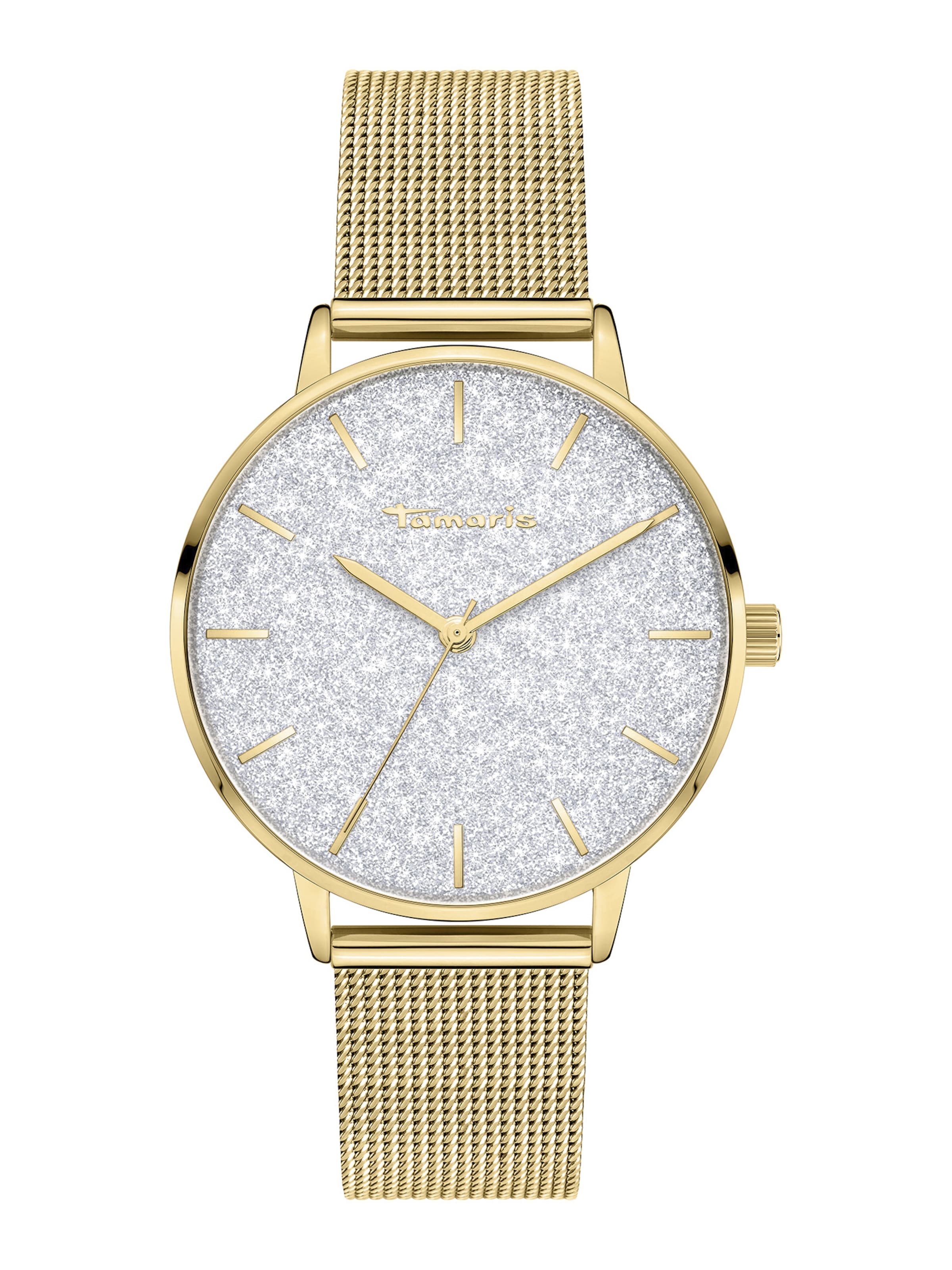 Montre à affichage analogique 'Shiny Sparkle' Tamaris en or : devant