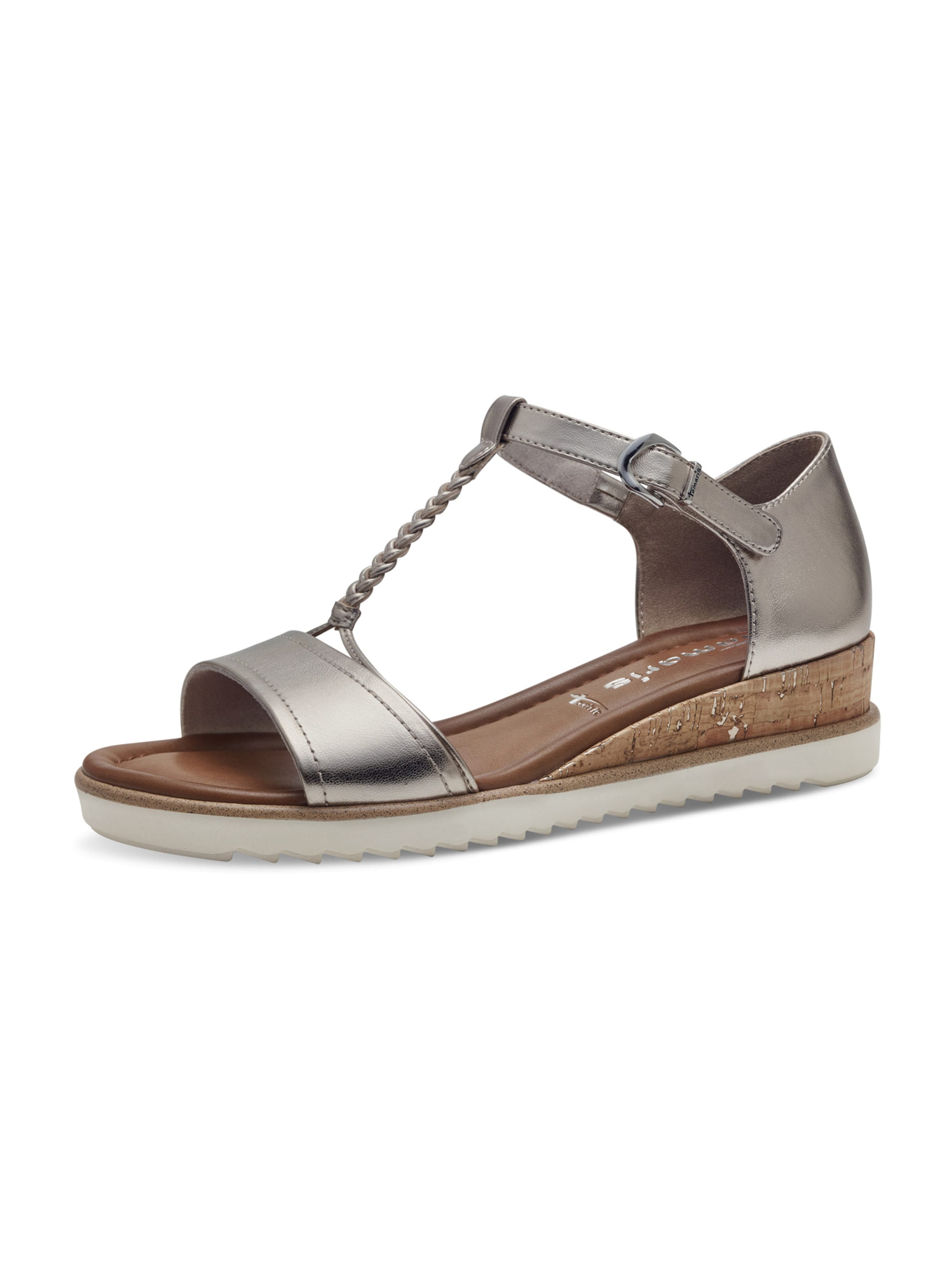 Tamaris Σανδάλι σε γκρι: μπροστά