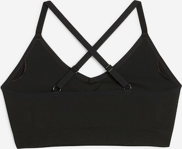 PUMA Bustier Urheilurintaliivit 'Move Shapeluxe' värissä musta