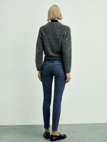 MANGO Slimfit Jeans in Blau
