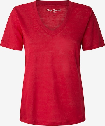 Pepe Jeans Shirt 'Wanda' in Red: front