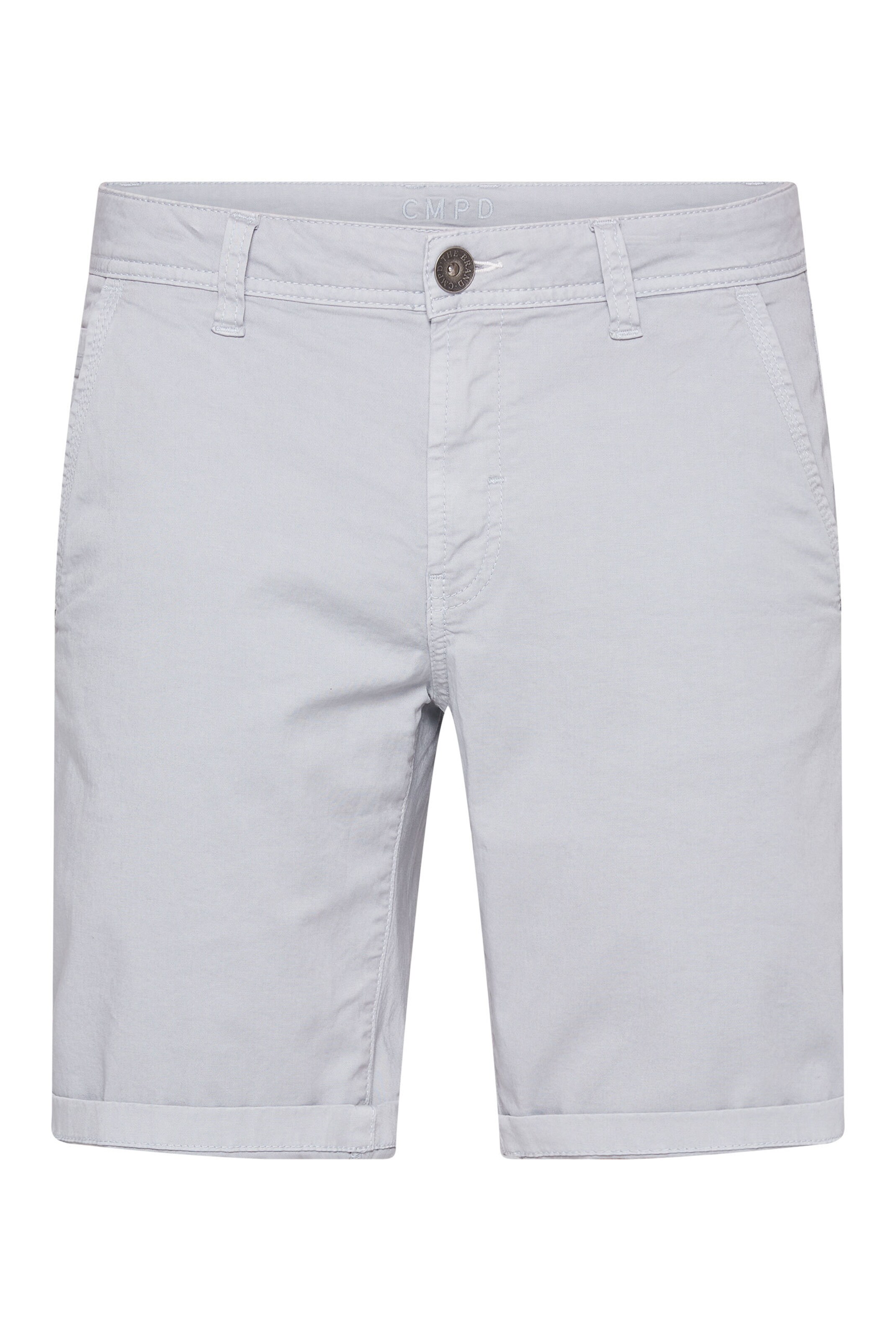 CMPD Regular Chino Pants in Grey: front