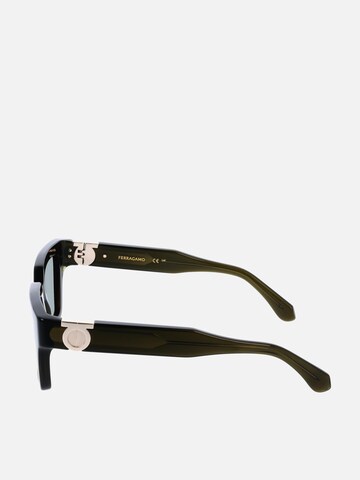 Lunettes de soleil FERRAGAMO en vert