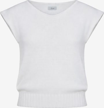 Süel knitwear Knitted top 'Carlos' in White: front
