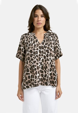 Smith&Soul Bluse in Braun: Vorderseite