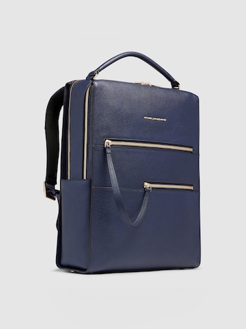 Piquadro Rugzak in Blauw