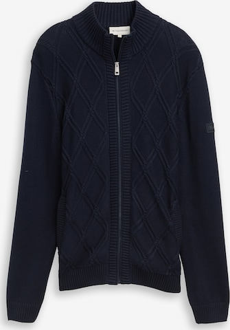 mėlyna TOM TAILOR Kardiganas: priekis