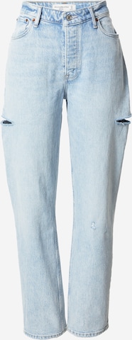 Abercrombie & Fitch Loosefit Jeans i blå: forside