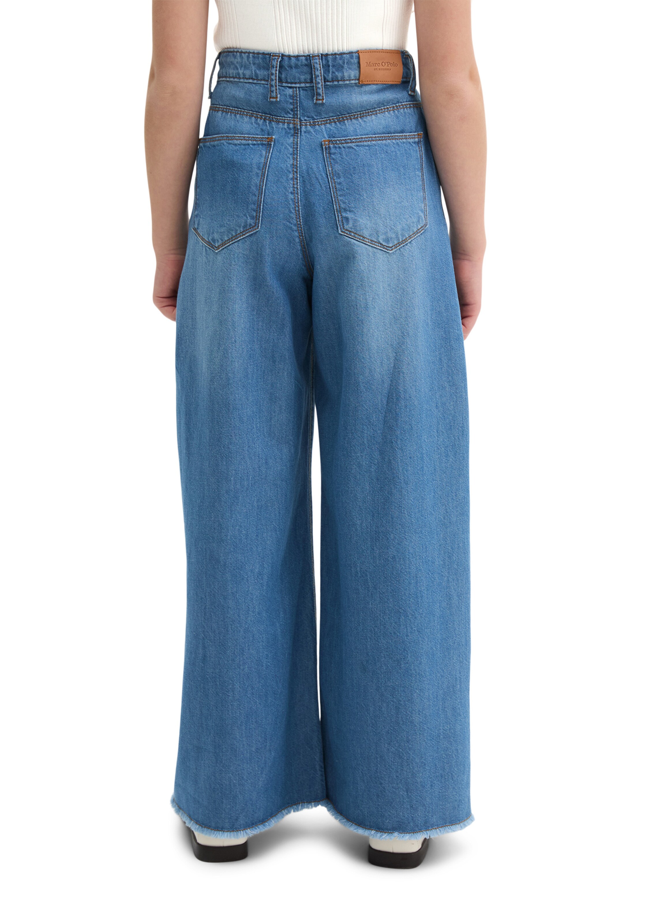 Marc O'Polo Wide leg Jeans in Blauw