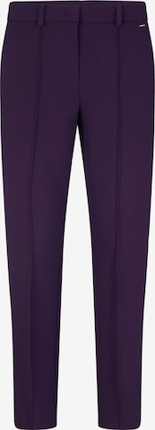 Coupe slim Pantalon à plis JOOP! en violet : devant